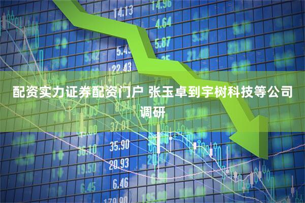 配资实力证券配资门户 张玉卓到宇树科技等公司调研